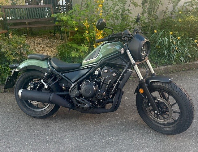 HONDA CMX 500 Rebel Custom Tageseinlösung HONDA CMX 500 Rebel Custom Tageseinlösung