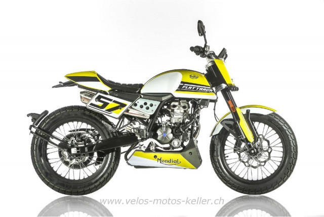 MONDIAL Flat Track 125 Retro Moto neuve