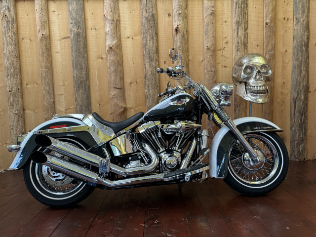 HARLEY-DAVIDSON FLSTN 1584 Softail Deluxe Custom Usato